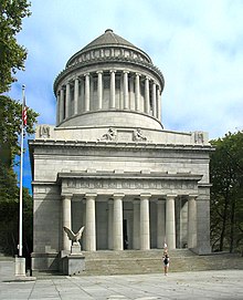 Neoclassical structure with dome