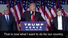 Fichier:Donald Trump Victory Speech.webm