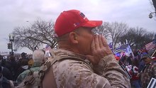File:BBN films unidentfied agitator for march on -USCapitol prior to Donald Trump speech -MarchForTrump.webm
