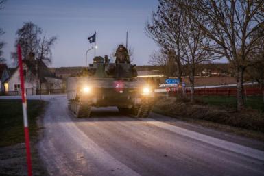 This month Sweden deployed armed patrols to the island of Gotland after three Russian landing ships entered the Baltic sea