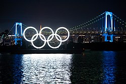 Tokyo 2020 Olympic Games- Monument of Olympic Rings.jpg