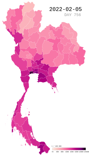 COVID-19 pandemic Thailand per capita cases map.svg