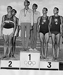 K-2 1000 metres medalists at 1960 Summer Olympics.jpg