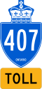 Highway 407 shield