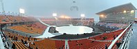 Pyeongchang Olympic Stadium at day for 2018 Winter Paralympics opening ceremony - 1.jpg