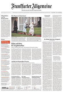 Frankfurter Allgemeine front page.jpg