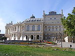 Opera building in Odessa