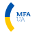 Logo of the Ministry of Foreign Affairs of Ukraine with abbreviation in English.svg