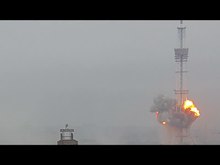 File:Rocket strike on Kyiv TV Tower, 1 March 2022.webm