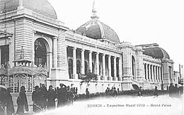 Photograph of the Grand Palais building in Hanoi