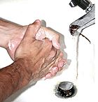 Hand washing with soap is a protective measure against gastroenteritis