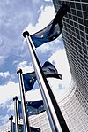 European flag outside the Commission.jpg