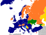 NATO affiliations in Europe.svg