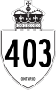 Highway 403 shield