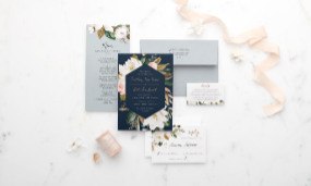 Put together your perfect day with custom invites and thank yous