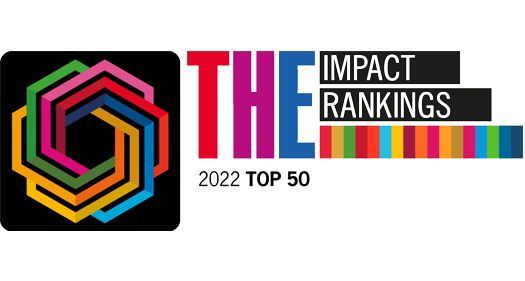 Times Higher Education – University Impact Rankings 2021 Top 60 logo