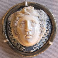 A Roman cameo of the 2nd or 3rd century