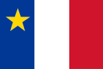 Flag of Acadia.svg