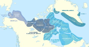 Inuit languages and dialects.svg