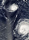 Hurricanes Gordon Helene 2006.jpg