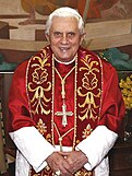 Joseph Ratzinger, elected Pope Benedict XVI