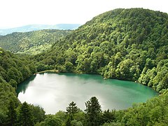 Lac des Perches, massif des Vosges, Alsace.