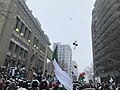 Protesters in Montreal Canada (10 March).