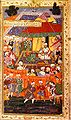 Image 2A scene from the Baburnama (from Autobiography)
