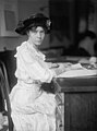 Image 12 Alice Paul Photograph credit: Harris & Ewing; restored by Adam Cuerden Alice Paul was an American suffragist, feminist, and women's-rights activist, and one of the main leaders and strategists of the campaign for the Nineteenth Amendment to the U.S. Constitution, which prohibits sex discrimination in the right to vote. Along with Lucy Burns and others, she strategized events such as the Woman Suffrage Procession and the Silent Sentinels as part of the successful campaign that resulted in the amendment's passage on August 18, 1920. This photograph of Paul was taken in 1915 by the Harris & Ewing photographic studio in Washington, D.C. More selected portraits