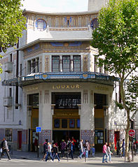 Cinéma Le Louxor.