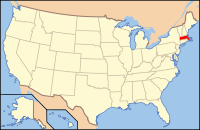 Localisation du Massachusetts