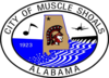 Official seal of Muscle Shoals
