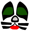 The Catman Peter Criss (1973–1980, 1996–2000, 2002–2004) Eric Singer (2001–2002, 2004–2023)