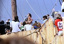 The Grease Band performing in 1969