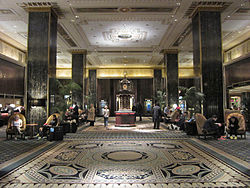 The main lobby