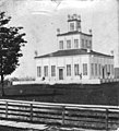 The Sharon Temple, Sharon, Ontario circa 1860.
