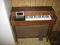 Electric-fan driven reed chord organ (1960s)
