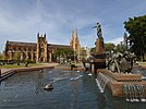 Archibald Fountain and St Mary's Cathedral