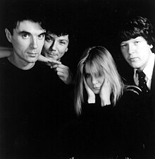 Talking Heads c. 1980; left to right: David Byrne, Jerry Harrison, Tina Weymouth, Chris Frantz