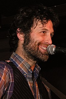 Jason Collett performing in Guelph, Ontario (January 17, 2008).
