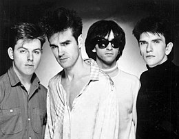The Smiths in 1985 (from left to right): Andy Rourke, Morrissey, Johnny Marr and Mike Joyce.