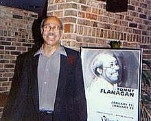 Flanagan at the Village Jazz Lounge in Walt Disney World, 1978