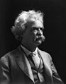 Image 8 Mark Twain Photo credit: Unknown A portrait of American writer Samuel Clemens, best known by his pen name Mark Twain, in his later years. Twain is most noted for his novels Adventures of Huckleberry Finn, which has since been called the Great American Novel, and The Adventures of Tom Sawyer. Twain enjoyed immense public popularity, and his keen wit and incisive satire earned him praise from both critics and peers. Fellow author William Faulkner called Twain "the father of American literature". More selected portraits