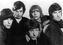 The Yardbirds, 1966. From left: Jeff Beck, Jimmy Page, Chris Dreja, Keith Relf, and Jim McCarty.