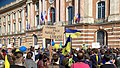 הפגנה בטולוז, צרפת.